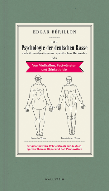 Buchcover: Die Psychologie der deutschen Rasse