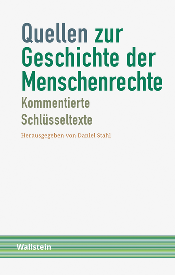 Buchcover: Quellen zur Geschichte der Menschenrechte