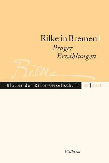 Buchcover: Rilke in Bremen