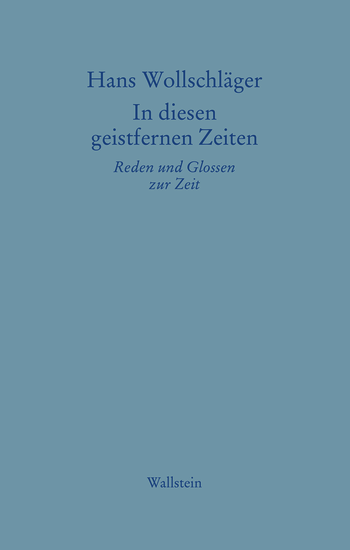 Buchcover: In diesen geistfernen Zeiten