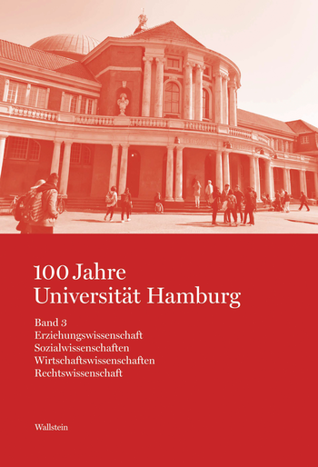 Buchcover: 100 Jahre Universität Hamburg