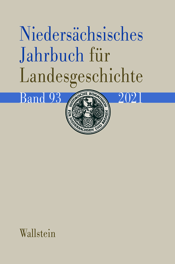 Buchcover: Niedersächsisches Jahrbuch für Landesgeschichte