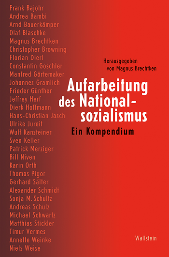 Buchcover: Aufarbeitung des Nationalsozialismus