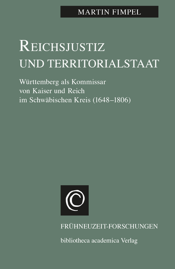 Buchcover: Reichsjustiz und Territorialstaat
