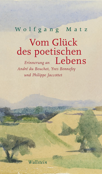 Buchcover: Vom Glück des poetischen Lebens