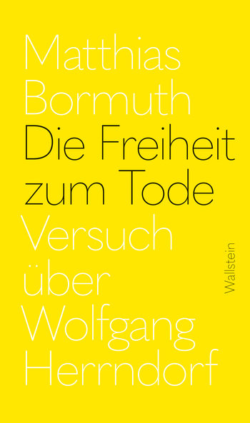 Buchcover: Die Freiheit zum Tode