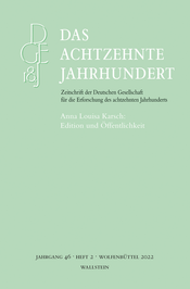 Das achtzehnte Jahrhundert