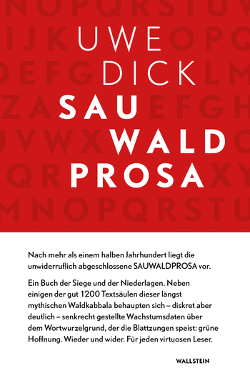 Buchcover: Sauwaldprosa