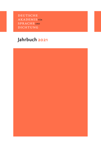 Buchcover: Jahrbuch 2021