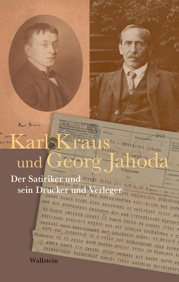 Buchcover: Karl Kraus und Georg Jahoda