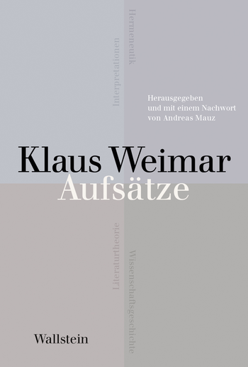 Buchcover: Aufsätze
