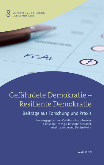 Buchcover: Gefährdete Demokratie - Resiliente Demokratie