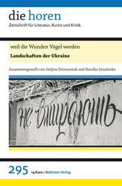 Buchcover: weil die Wunden Vögel werden