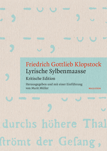 Buchcover: »Lyrische Sylbenmaasse«