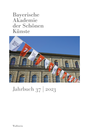 Buchcover: Bayerische Akademie der Schönen Künste