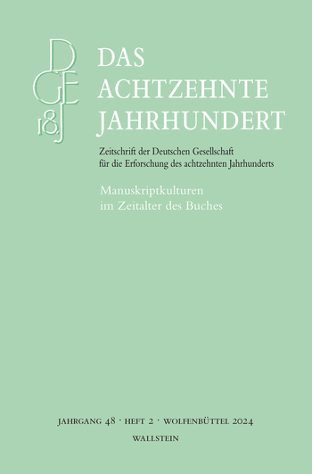 Buchcover: Das achtzehnte Jahrhundert