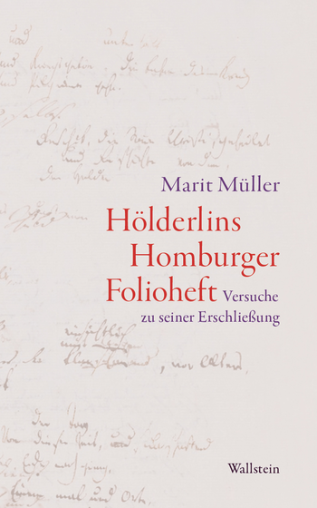 Buchcover: Hölderlins Homburger Folioheft
