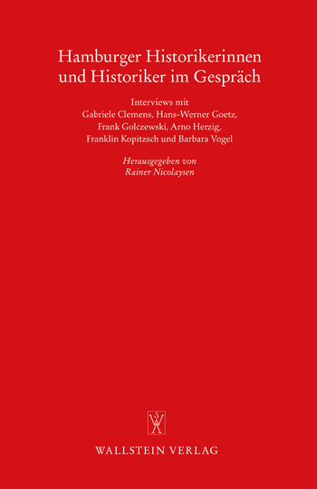 Buchcover: Hamburger Historikerinnen und Historiker im Gespräch