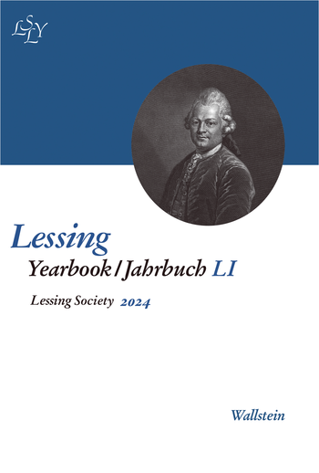 Buchcover: Lessing Yearbook/Jahrbuch LI, 2024