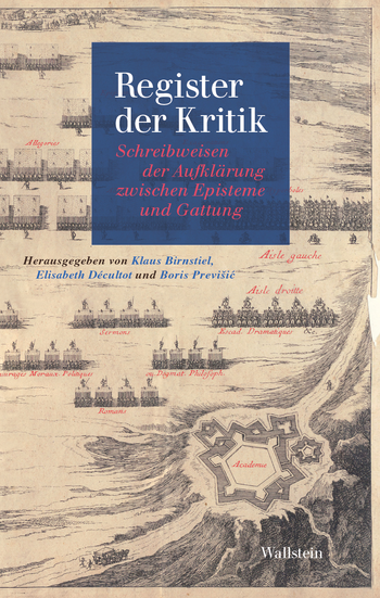 Buchcover: Register der Kritik