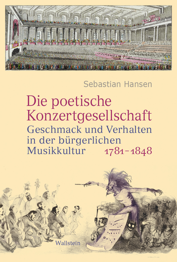 Buchcover: Die poetische Konzertgesellschaft