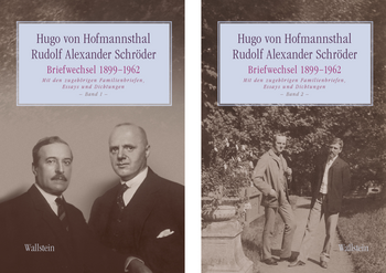 Buchcover: Briefwechsel 1899–1962