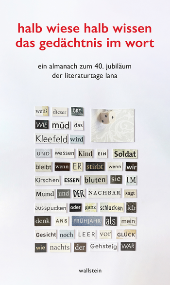 Buchcover: Halb Wiese halb Wissen das Gedächtnis im Wort