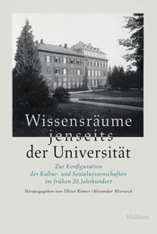 Buchcover: Wissensräume jenseits der Universität