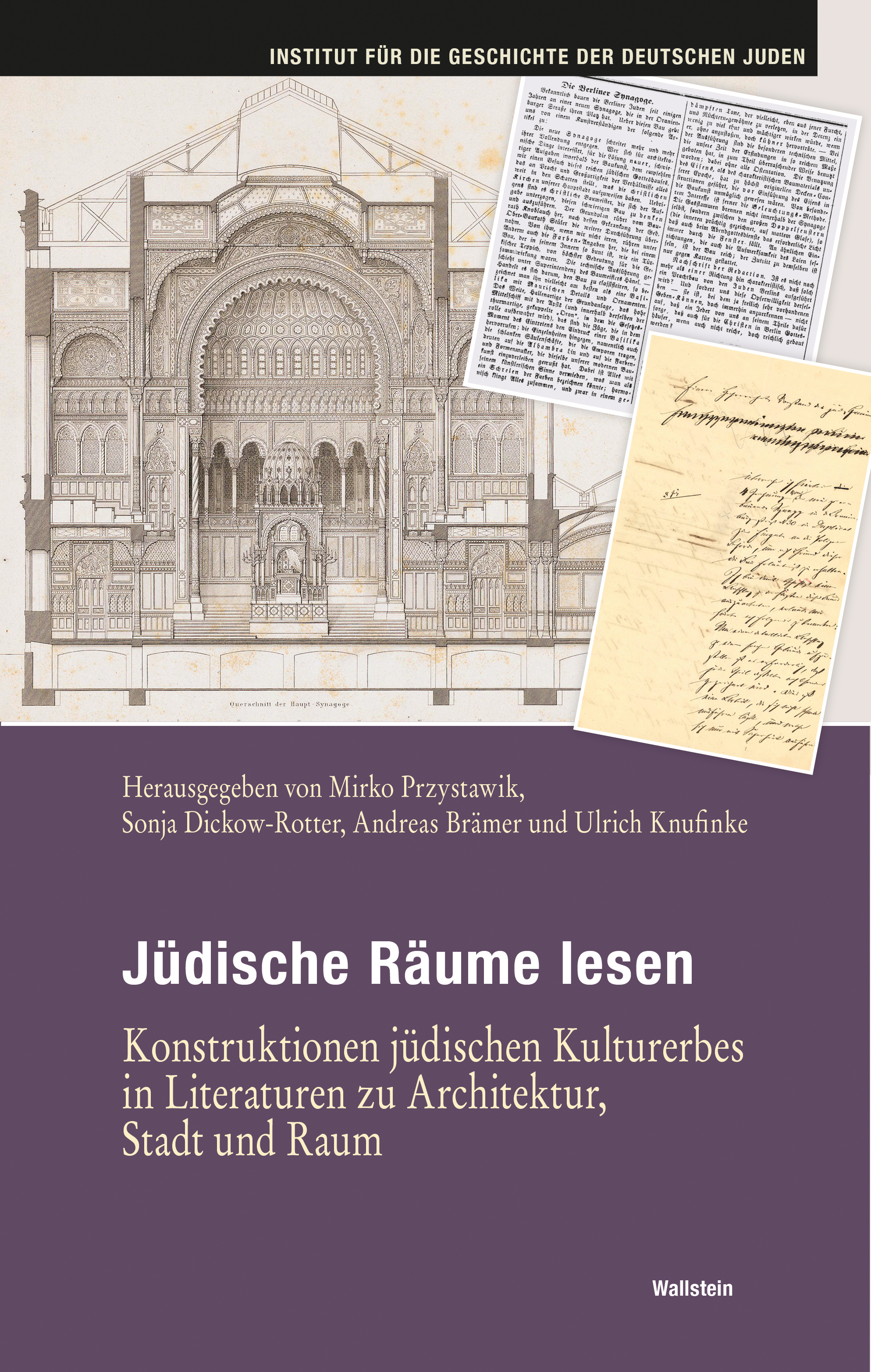 Buchcover: Jüdische Räume lesen