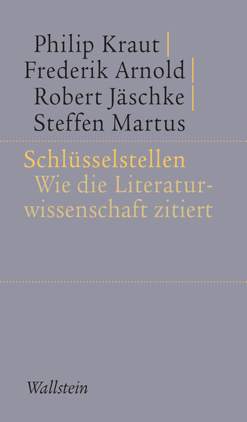 Buchcover: Schlüsselstellen