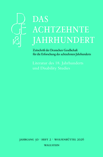 Buchcover: Das achtzehnte Jahrhundert