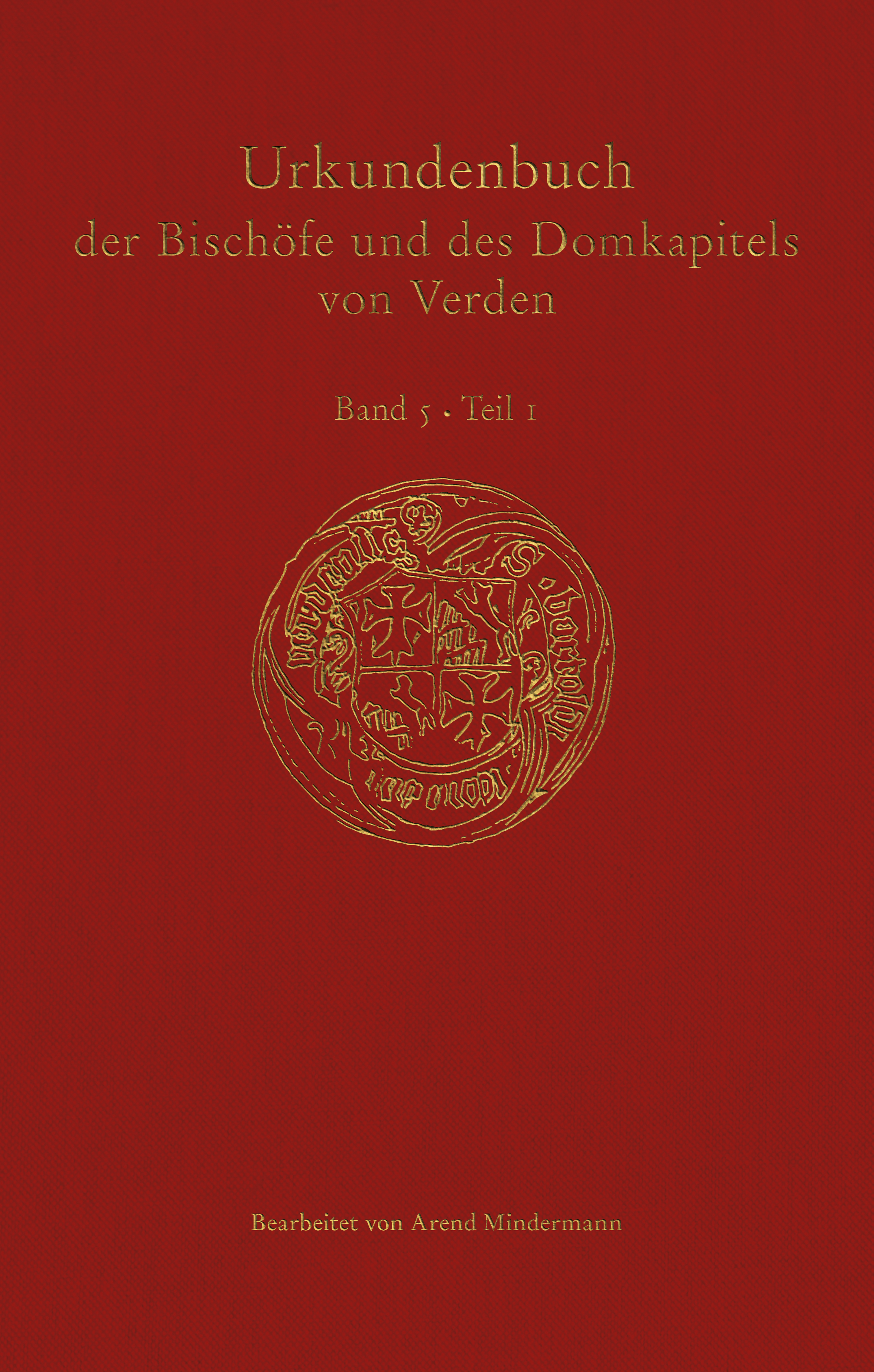 Buchcover: Urkundenbuch der Bischöfe und des Domkapitels von Verden