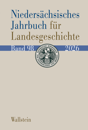 Buchcover: Niedersächsisches Jahrbuch für Landesgeschichte