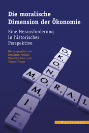 Buchcover: Die moralische Dimension der Ökonomie