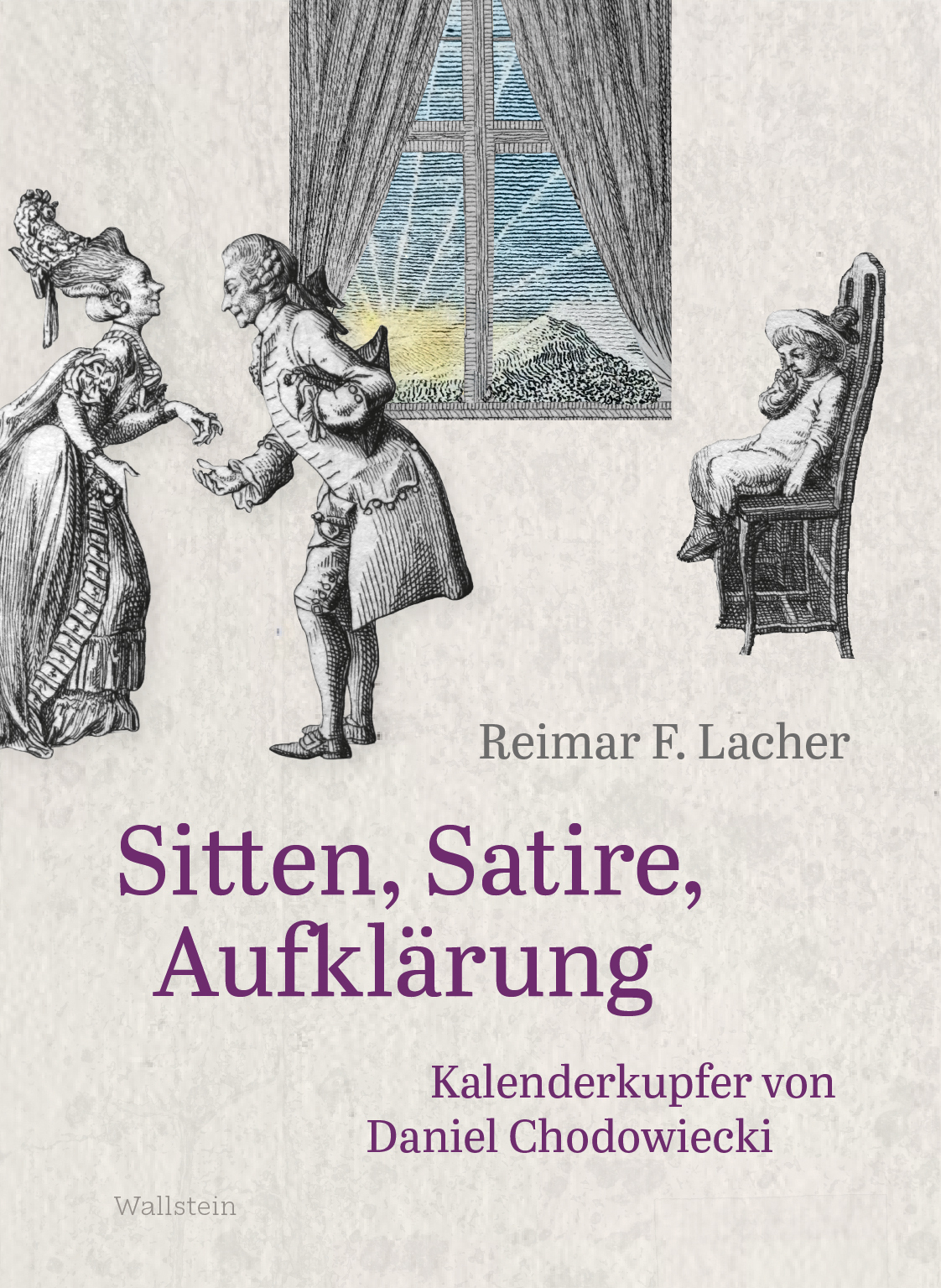 Buchcover: Sitten, Satire, Aufklärung