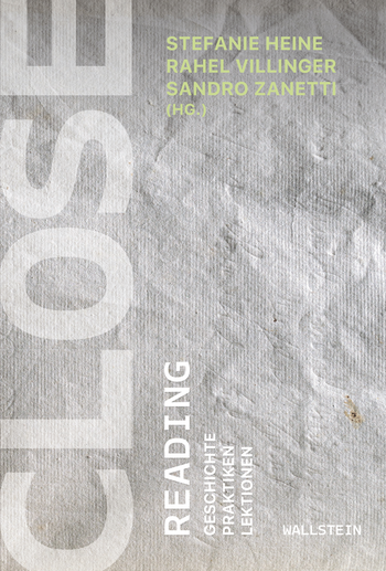 Buchcover: Close Reading