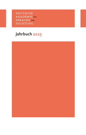 Buchcover: Jahrbuch 2025