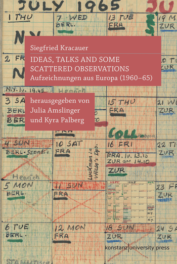 Buchcover: Ideas, talks and some scattered observations