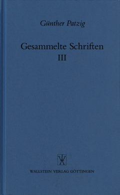 Buchcover: Aufsätze zur antiken Philosophie