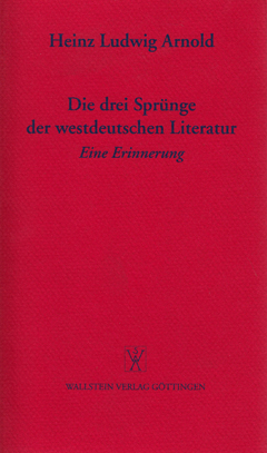 Buchcover: Die drei Sprünge in der westdeutschen Literatur