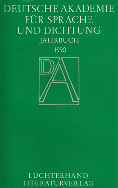Buchcover: Jahrbuch 1990