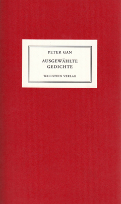 Buchcover: Ausgewählte Gedichte