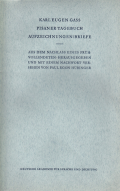 Pisaner Tagebuch. Aufzeichnungen / Briefe