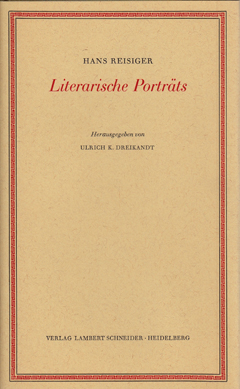 Literarische Porträts Cover Literarische Porträts