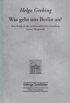 Buchcover: Was geht uns Berlin an?