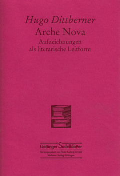 Buchcover: Arche nova
