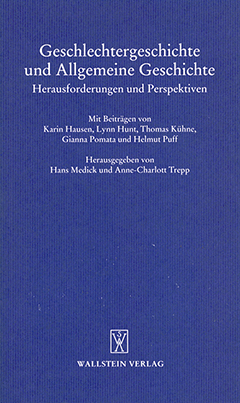 Geschlechtergeschichte und Allgemeine Geschichte Cover Geschlechtergeschichte und Allgemeine Geschichte