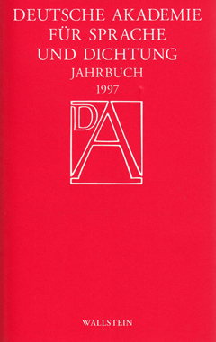 Buchcover: Jahrbuch 1997
