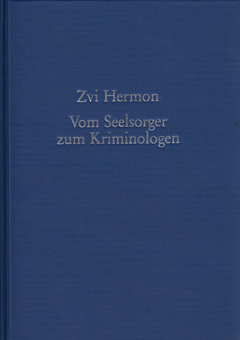Buchcover: Vom Seelsorger zum Kriminologen