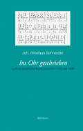 Ins Ohr geschrieben